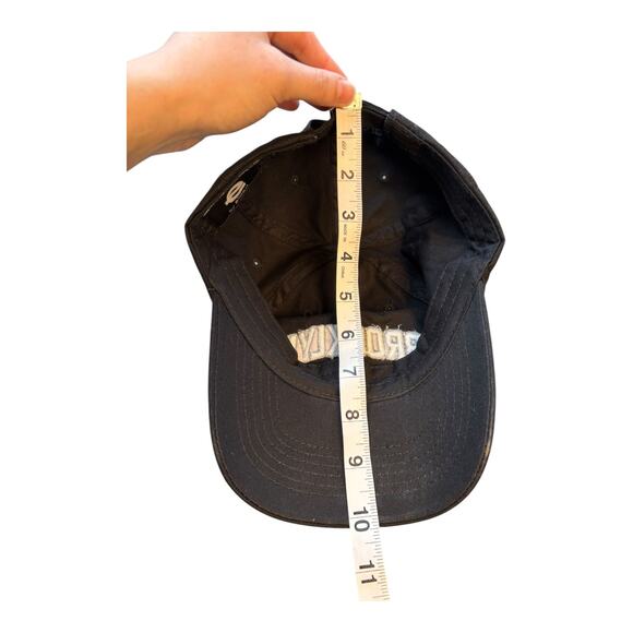 E by Elidan Brooklyn New York Baseball Cap Hat Black/ White Embroidered Logo - Picture 8 of 11
